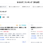 なろうランキングサイト